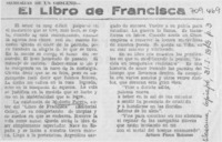 El libro de Francisca