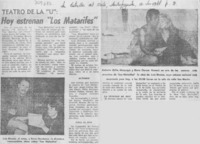 Hoy estrenan "los matarifes".