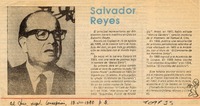 Salvador Reyes.