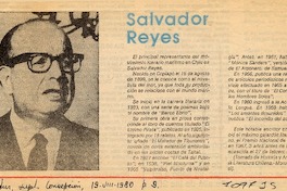 Salvador Reyes.