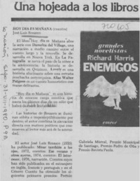 Hoy día es mañana.