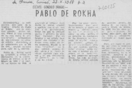 Pablo de Rokha