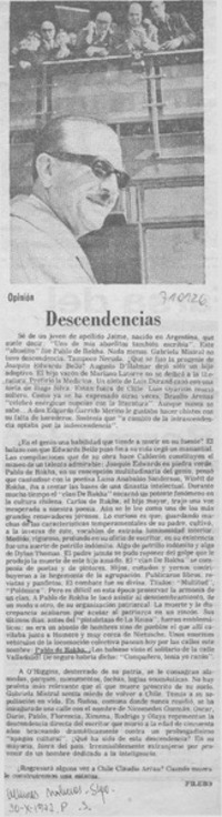 Descendencias