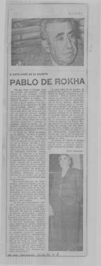 Pablo de Rokha.