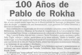 100 años de Pablo de Rokha.