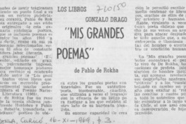 Mis grandes poemas"