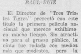 Raúl Ruiz.