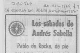 Pablo de Rokha, de pie