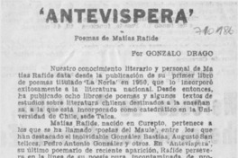Antevíspera