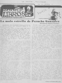 La mala estrella de Perucho González