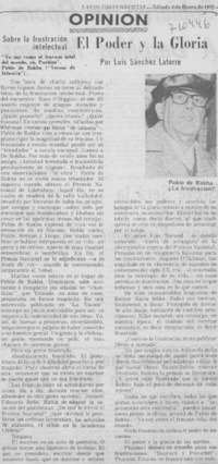 El poder y la gloria