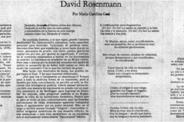 David Rosenmann
