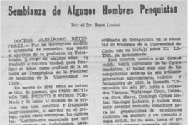 Semblanza de algunos hombres penquistas