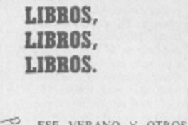 Ese veranos y otros ayeres.