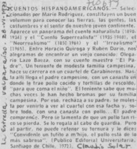 Cuentos hispanoamericanos