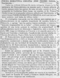 Poesía romántica chilena