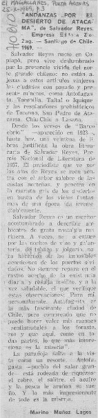 Andanzas por el desierto de Atacama"