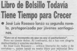 Libro de bolsillo todavía tiene tiempo para crecer.