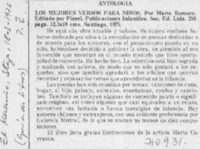 Los Mejores versos para niños.