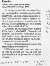 Defensa Chile 2000.