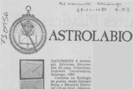 Astrolabio.