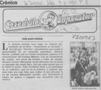 Indio punta doblada.