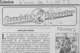 Indio punta doblada.