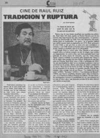 Tradición y ruptura (entrevista)