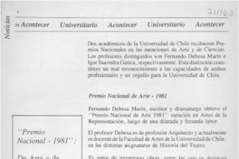 Premio Nacional-1981.