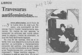 Travesuras antifeministas...