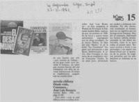 Novela chilena Dónde estás, Constanza... José Luis Rosasco.