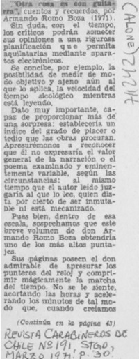 Otra cosa es con guitarra