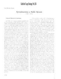 Aproximaciones a Pablo Neruda