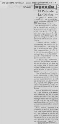 El pulso de la crónica