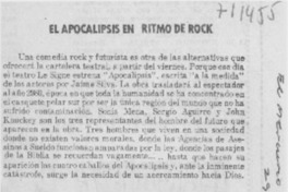 El apocalipsis en ritmo de rock.