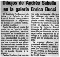 Dibujos de Andrés Sabella en la galería Enrico Bucci.