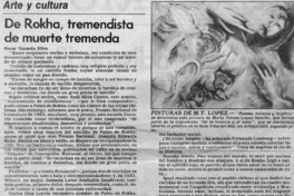 De Rokha, tremendista de muerte tremenda