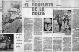 El novelista de la noche : [entrevistas]