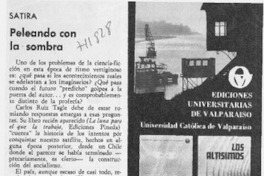 Peleando con la sombra.