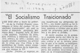 El socialismo traicionado"