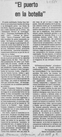 El puerto en la botella