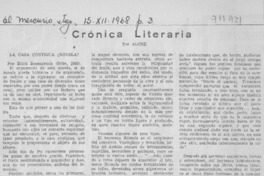 La casa contigua ¿novela?
