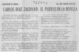 Carlos Ruíz Zaldívar, El puerto en la botella