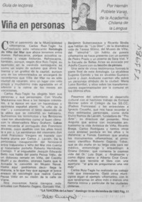 Viña en personas