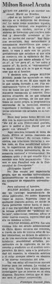 Milton Rossel Acuña