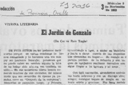 El jardín de Gonzalo