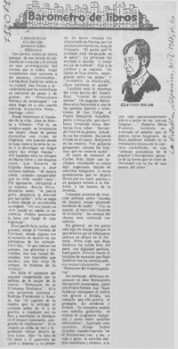 Carlos Ruíz Zaldívar, romancero heroico