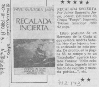 Recalada incierta