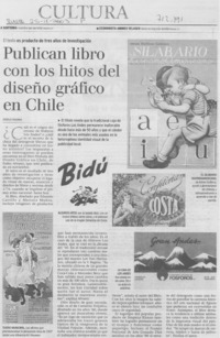 Publican libro con los hitos del diseño gráfico en Chile