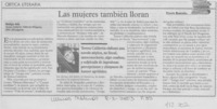 Las mujeres también lloran